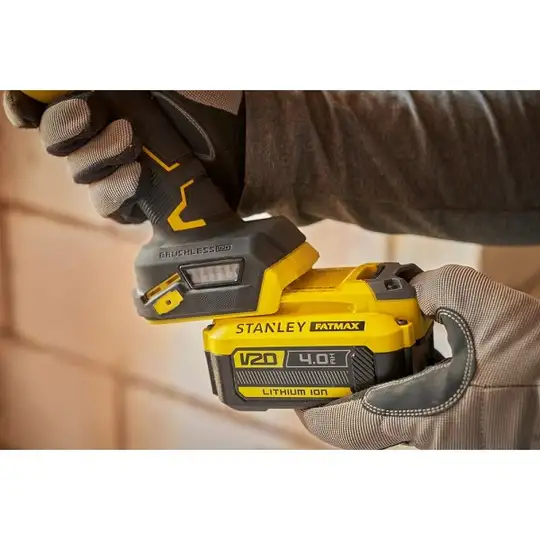 akumulatorowa szlifierka kątowa 125mm, 18V, FATMAX V20, Stanley [SFMCG710M1T-QW] 4,0Ah