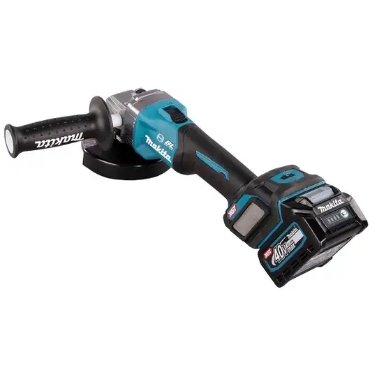 akumulatorowa szlifierka kątowa 125mm, 40V max Li-Ion, serii XGT, 2 x 4,0 Ah, Makita [GA023GM201]