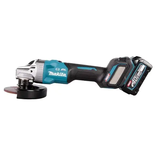 akumulatorowa szlifierka kątowa 125mm, 40V max Li-Ion, serii XGT, 2 x 4,0 Ah, Makita [GA023GM201]