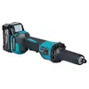 akumulatorowa szlifierka prosta, 40V max XGT, 6mm, Makita [GD002GM201] 2x4,0Ah, włącznik łopatkowy