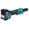 akumulatorowa szlifierka prosta, 40V max XGT, 6mm, Makita [GD002GM201] 2x4,0Ah, włącznik łopatkowy