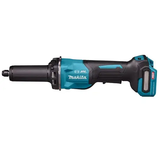 akumulatorowa szlifierka prosta, 40V max XGT, 6mm, Makita [GD002GZ] włącznik łopatkowy