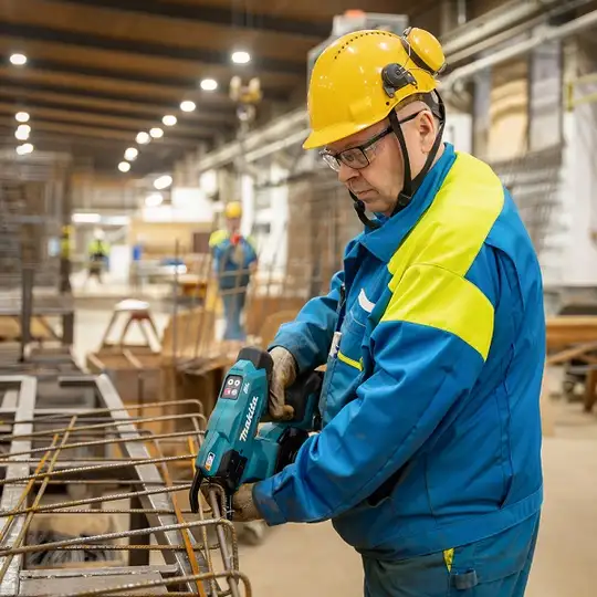 akumulatorowa wiązarka do prętów zbrojeniowych 40V max XGT Makita [TR001GZ]