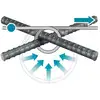 akumulatorowa wiązarka do prętów zbrojeniowych 40V max XGT Makita [TR001GZ]