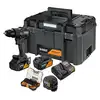 akumulatorowa wiertarko-wkrętarka udarowa 18V, 2x5Ah, XR, DEWALT [DCD86MP2KT-QW] edycja MCLAREN + zestaw akcesoriów