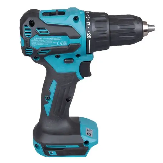 akumulatorowa wiertarko-wkrętarka udarowa 18V, 65Nm, Makita [DHP490WVX7] 2x2,0Ah, LXT BASIC, z zestawem akcesoriów