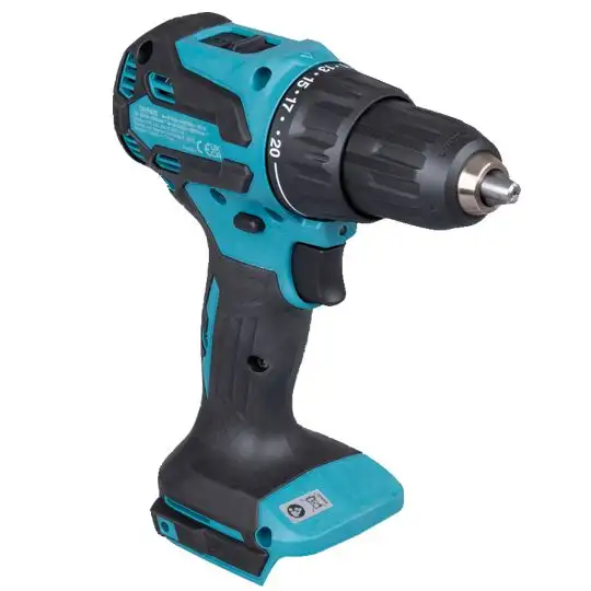 akumulatorowa wiertarko-wkrętarka udarowa 18V, 65Nm, Makita [DHP490WVX7] 2x2,0Ah, LXT BASIC, z zestawem akcesoriów