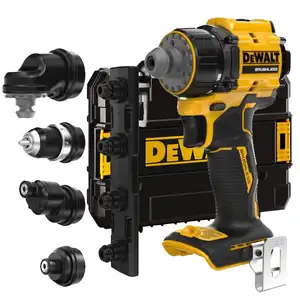 akumulatorowa wiertarko-wkrętarka z 4 wymiennymi głowicami, 18V XR, 73Nm, DeWALT [DCD803NT-XJ]