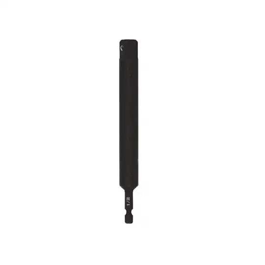 akumulatorowa wkrętarka udarowa 1/4", 210Nm, 18V, DTD201 + adapter do nasadek, Makita [DTD201RTJ+B-57744] 2x5,0Ah