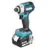 akumulatorowa wkrętarka udarowa 1/4", 210Nm, 18V, Makita [DTD201RTJ] 2x5,0Ah, LXT
