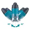akumulatorowa wyrzynarka 18V, 65mm, Makita [DJV186WVE] 2x2,0Ah, LXT BASIC