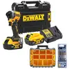 akumulatorowa zakrętarka udarowa 1/4", 2x5,0Ah, 18V XR DeWalt [DCF850P2T-QW] + organizer i wiertła gratis