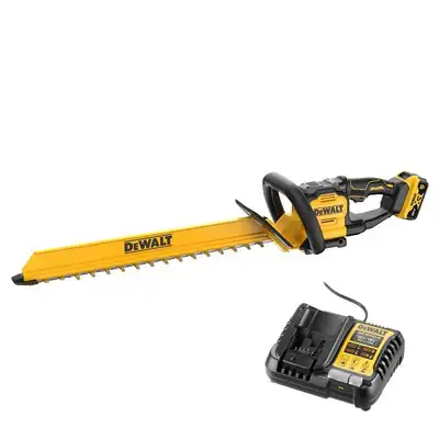 akumulatorowe nożyce do żywopłotu 60cm, 18V XR, DEWALT [DCMHT567P1-QW] 5,0Ah
