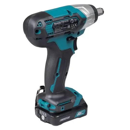 akumulatorowy klucz udarowy 1/2", 145Nm, 12V max, Makita [TW141DSAJ] 2x2,0Ah, CXT