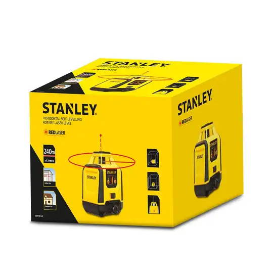akumulatorowy laser rotacyjny 30/240m z wiązką czerwoną, Fatmax, STANLEY [STHT77616-0]