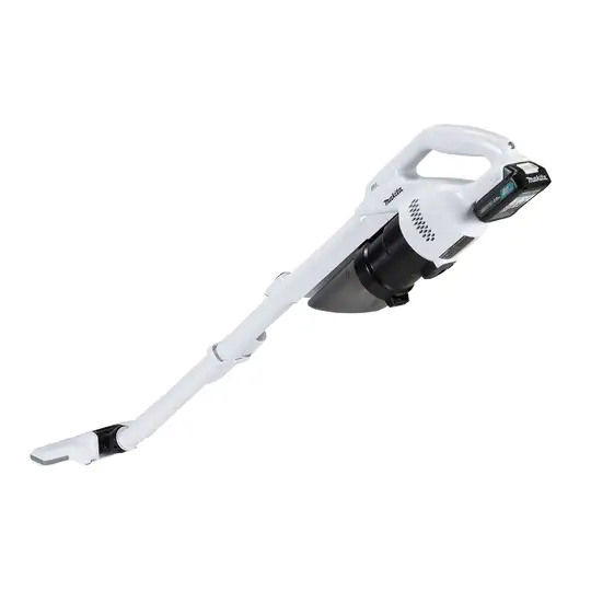 akumulatorowy odkurzacz pionowy, 12V, biały, Makita [CL200FDZ]