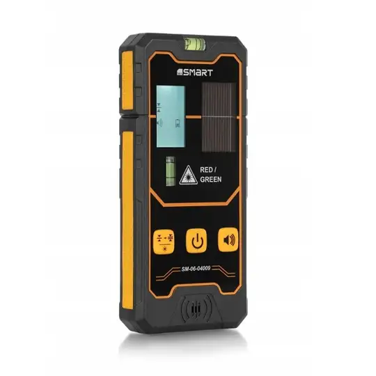 detektor laserowy uniwersalny do wiązki czerwonej 40m i wiązki zielonej 50m, Smart [SM-06-04009]