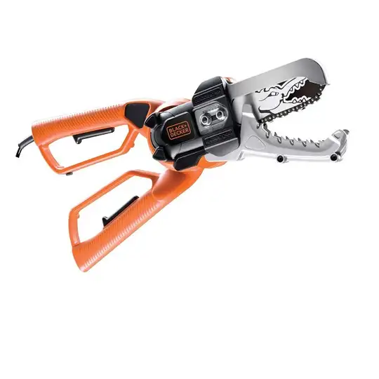 elektryczna pilarka łańcuchowa do gałęzi typu Alligator 15cm, 550W, Black+Decker [GK1000-QS]