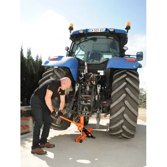 hydrauliczny podnośnik samochodowy nożycowy, 4-5 ton, BAHCO [BH1S45]