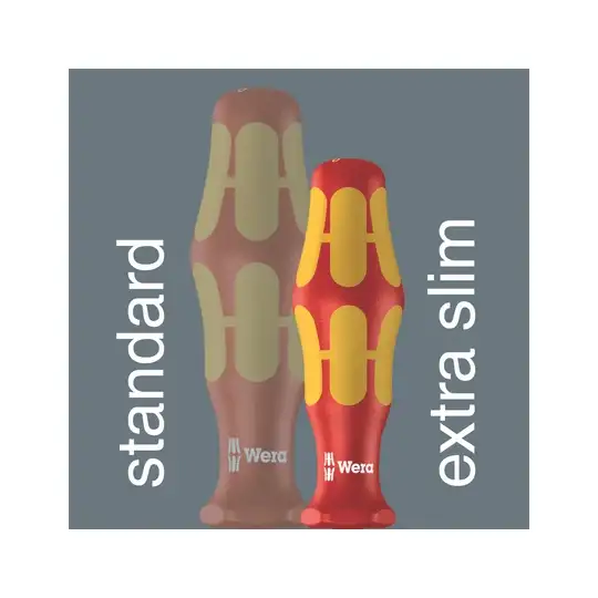 komplet 7szt. wkrętaków izolowanych Kompakt VDE, Kraftform Seria 100, 160 iSS/7, WERA [05135961001]