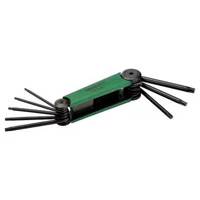 komplet 8szt. kluczy trzpieniowych do śrub typu Torx T9-T40, Bahco [BE-8975]