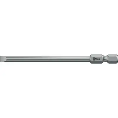 końcówka płaska 1/4" do wkrętów z rowkiem, rozmiar 0,6x4,5x50mm, WERA [05059315001]