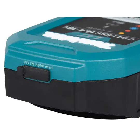 ładowarka USB do akumulatorów Makita 14,4V i 18V LXT, DC18SJ, MAKITA [1915U4-1]