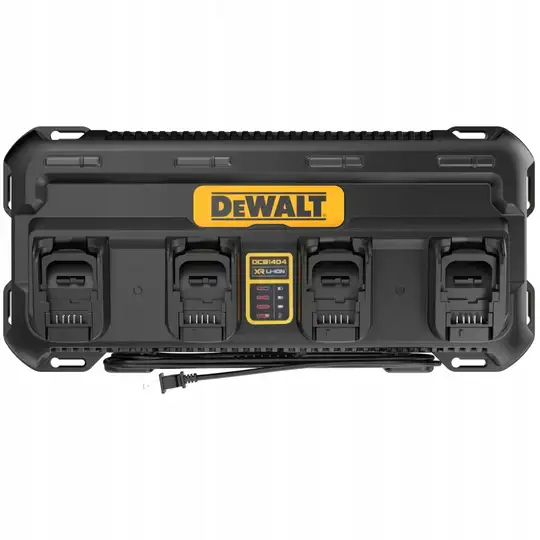 ładowarka z 4 portami, 4A XR Li-Ion, DeWalt [DCB1404-QW]