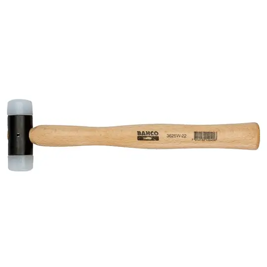 młotek z nylonową końcówką 22mm, 150g, Bahco [3625W-22]