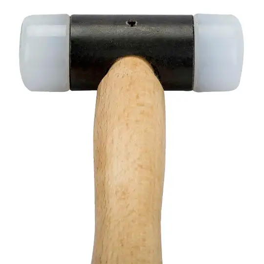 młotek z nylonową końcówką 55mm, 1470g, Bahco [3625W-55]