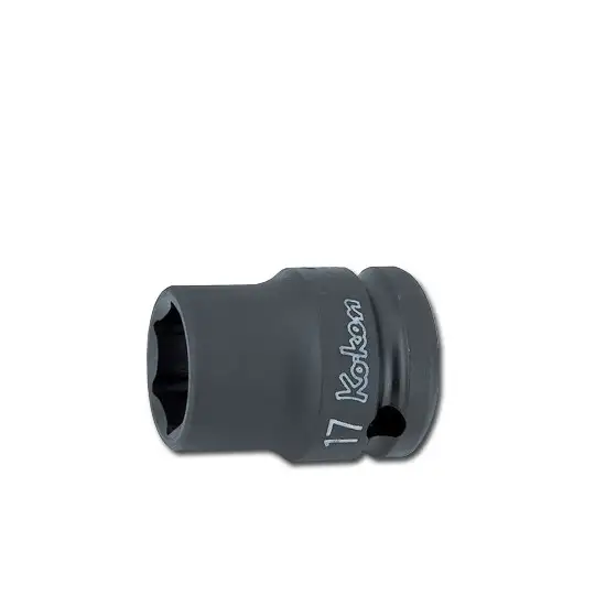 nasadka udarowa cienkościenna, 6-kątna 1/2" do śrub 3/8", Koken [14401A 3/8"]