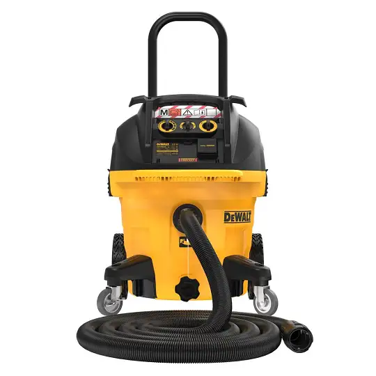 odkurzacz przemysłowy 38L, 1400W, klasa M, DeWalt [DWV905MKIT-QS] z akcesoriami
