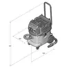 przemysłowy odkurzacz na sucho/mokro, 35l, 1380W, Dustex 35 LX AC, Fein [92030060000]