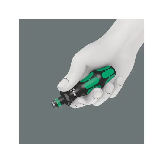 rękojeść z uchwytem szybkomocującym Rapidator do bitów 1/4", Kraftform, Wera [05051462001]