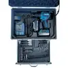 wiertarko-wkrętarka akumulatorowa 18V, 65Nm, Makita [DDF490WVX7] 2x2,0Ah, LXT BASIC, z zestawem akcesoriów