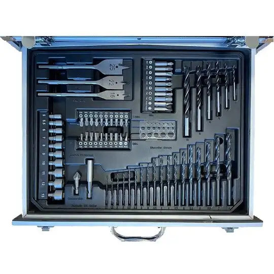 wiertarko-wkrętarka akumulatorowa 18V, 65Nm, Makita [DDF490WVX7] 2x2,0Ah, LXT BASIC, z zestawem akcesoriów
