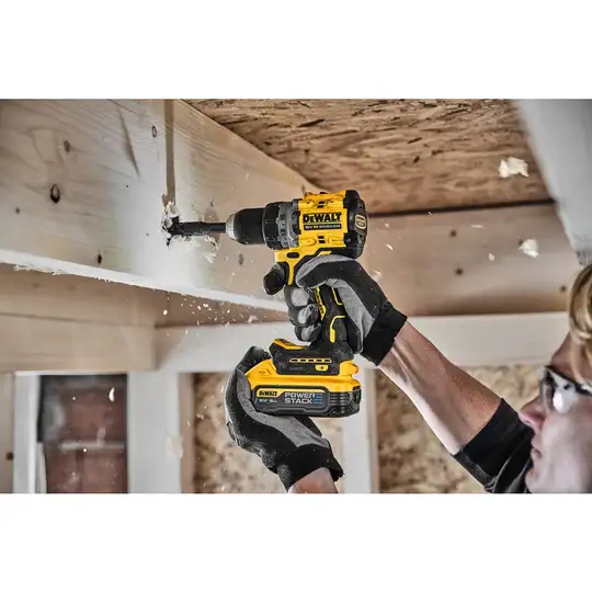 wiertarko-wkrętarka akumulatorowa 18V XR, DeWalt [DCD800H2T-QW] 2x5,0Ah, Li-Ion, POWERSTACK