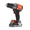 wiertarko-wkrętarka udarowa akumulatorowa, 45Nm, 18V POWERCONNECT, 2x2,0Ah, Black+Decker [BCD383D2XKA-QW] + akcesoria