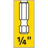 wiertło do drewna 3.0mm, mocowanie 1/4", IMPULZOR ALPEN [0057500300100]