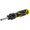 wkrętak ręczny z grzechotką i magazynkiem, uchwyt 1/4", FATMAX, STANLEY [FMHT62692-0]