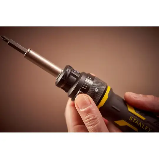 wkrętak ręczny z grzechotką i magazynkiem, uchwyt 1/4", FATMAX, STANLEY [FMHT62692-0]