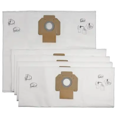 worki flizelinowe do odkurzacza VC3012, VC4210,  Makita [P-84078] 5 szt.