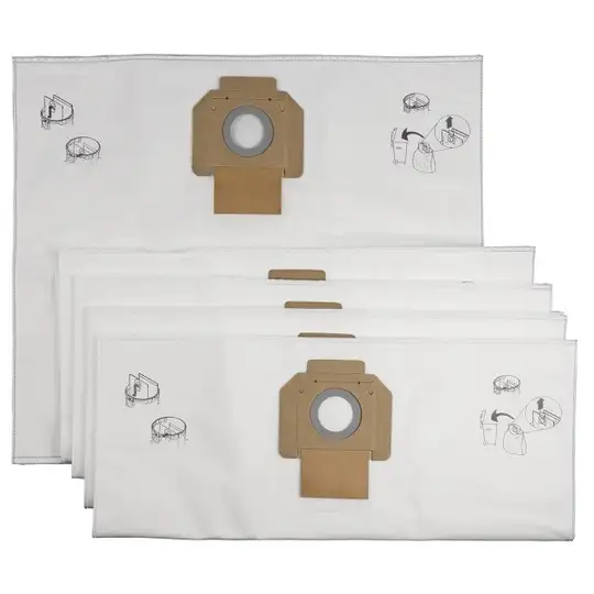 worki flizelinowe do odkurzacza VC3012, VC4210,  Makita [P-84078] 5 szt.