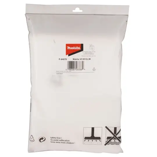 worki flizelinowe do odkurzacza VC3012, VC4210,  Makita [P-84078] 5 szt.