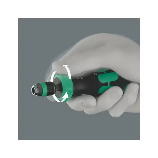 zestaw 17szt. końcówek 1/4" z rękojeścią Kraftform Kompakt 60 RA-R 1, WERA [05051530001]