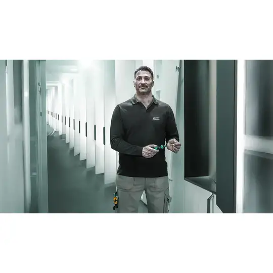 zestaw 17szt. końcówek 1/4" z rękojeścią Kraftform Kompakt 60 RA-R 1, WERA [05051530001]