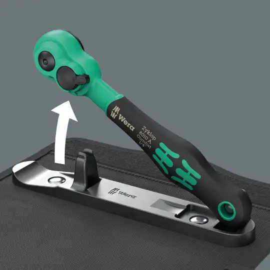 zestaw 28 szt. końcówek i nasadek 1/4" z grzechotką Zyklop Comfort 8100 SA 14, Wera [05005541001]