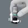 zestaw 28 szt. końcówek i nasadek 1/4" z grzechotką Zyklop Comfort 8100 SA 14, Wera [05005541001]