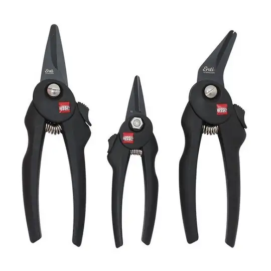 zestaw 3szt. nożyc wielofunkcyjnych ERGO Erdi Bessey [COMBI-SET-A] BLACK EDITION