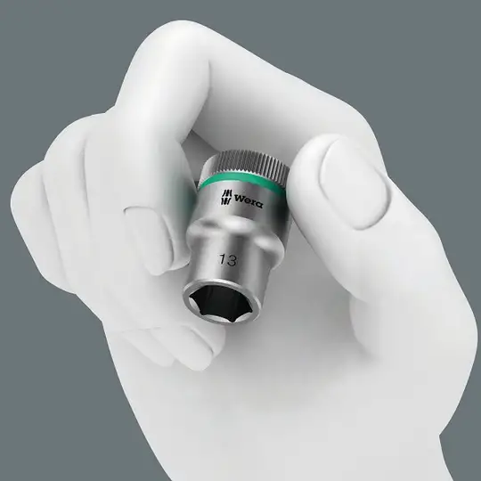 zestaw końcówek i nasadek 1/4" z grzechotką i rękojeścią wkrętakową, 39szt. Tool-Check PLUS Imperial 1, Wera [05049060001]